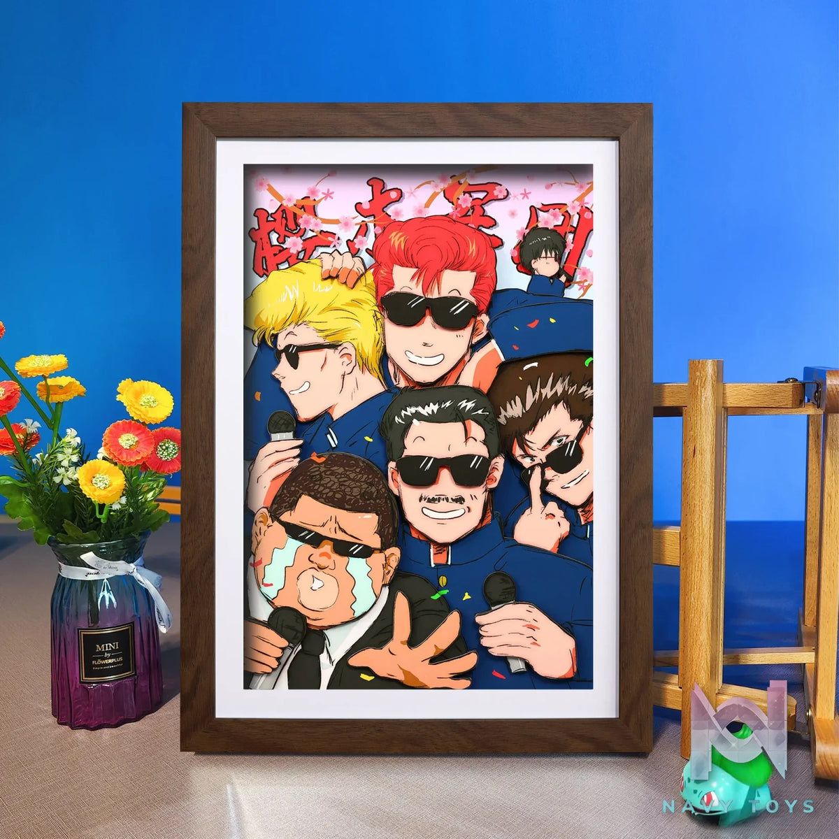 Yu Zhi Jiang Studio – Slam Dunk Multiple Characters Series #16 3D Decorative Painting Slam Dunk