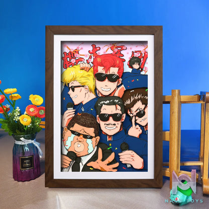 Yu Zhi Jiang Studio – Slam Dunk Multiple Characters Series #16 3D Decorative Painting Slam Dunk