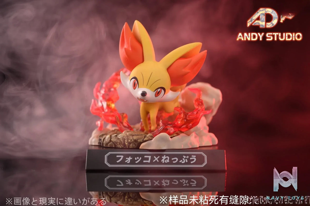 ANDY Studio – Pokémon Skill Museum #5: Fennekin × Heat Wave