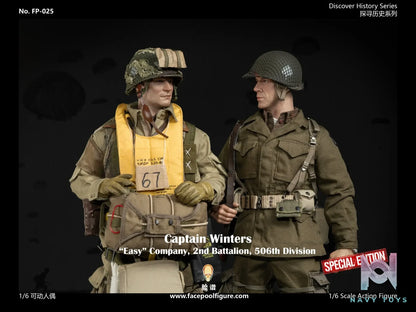 Facepoolfigure – Captain Winters “Easy” Company, 2nd Battalion, 506th Division 1/6 Action Figure FP025 (Licensed)