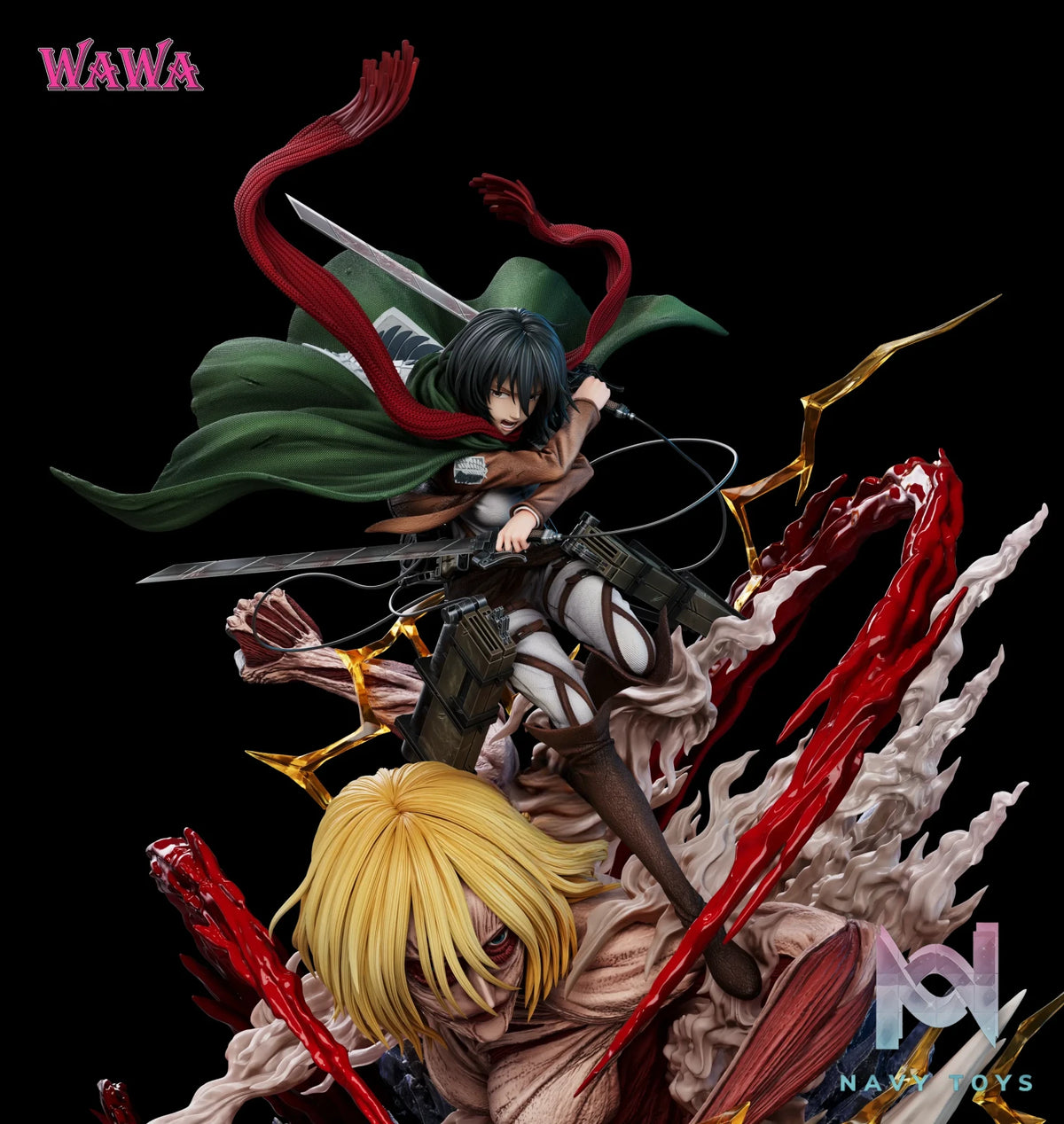 WAWA Studio – Mikasa Ackerman Attack On Titan