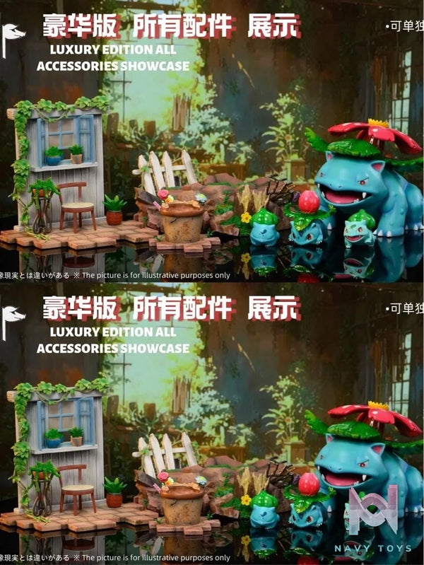 Bulbasaur Evolution - Pokemon - JP Studio resin statue JP Studio anime figure