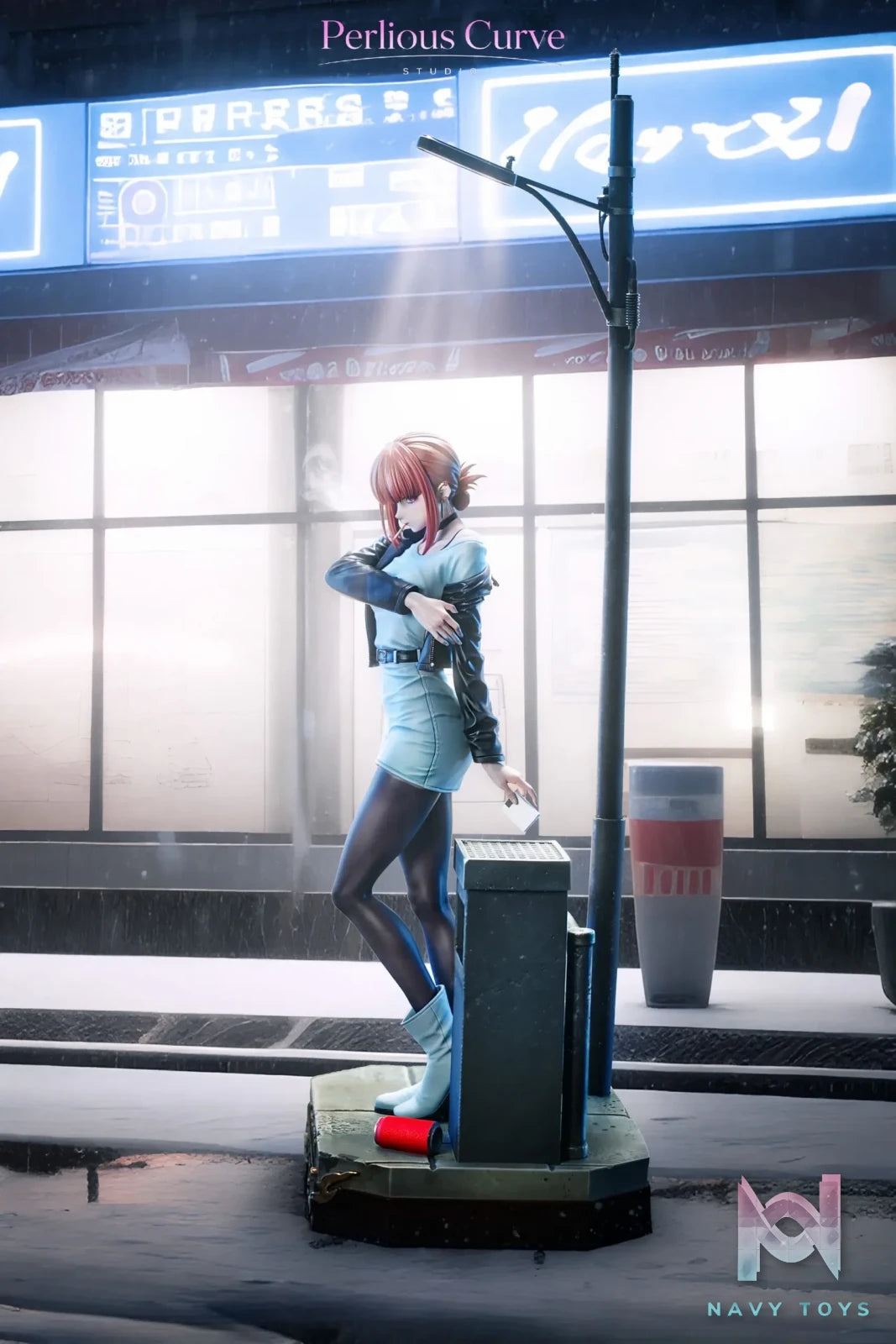 Perilous Curve Studio – Yamada Smoking Behind the Supermarket with You