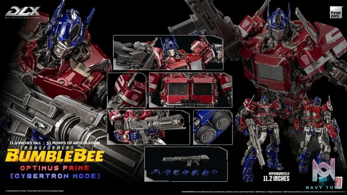 Threezero Studio – Transformers: Bumblebee DLX Optimus Prime Cybertron Mode