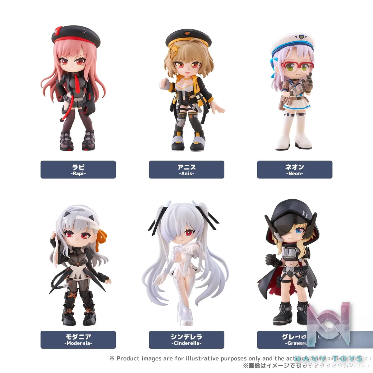 Bushiroad Creative – PalVerse Goddess of Victory: NIKKE (6-Piece Box Set) (Licensed)