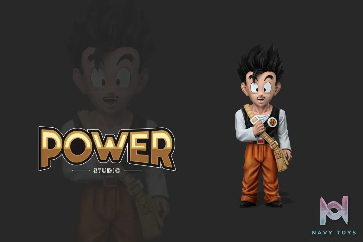 Power Studio - Dragon Ball Buu Episode Gohan Goes to School resin statue Navy Toys anime figure