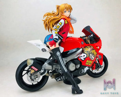 Dragon Stone Studio – Neon Genesis Evangelion Motorcycle Soryu Asuka Langley & Motorcycle Ayanami Rei 2.0