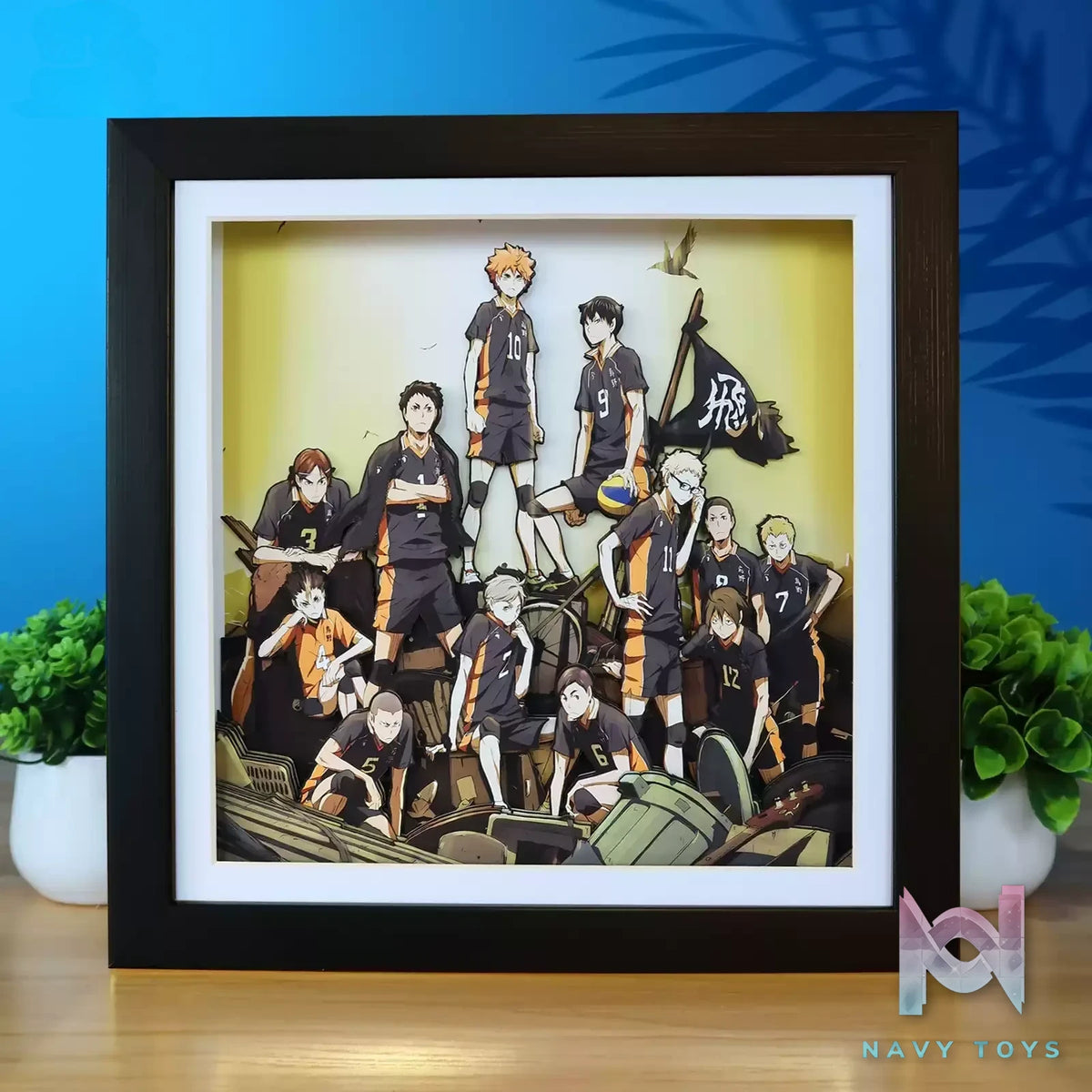 KALA HOME Studio – Haikyu!! Multiple Characters #02 3D Decorative Painting Haikyu!!