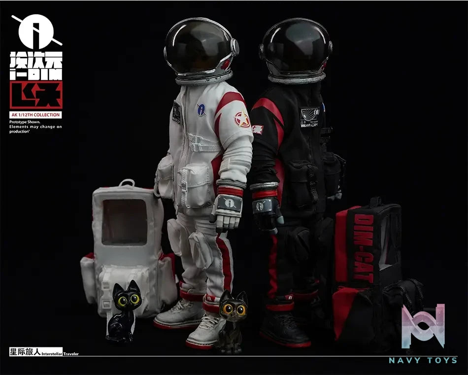 I-dimension – Original 1/12 Interstellar Traveler Action Figure Regular Version White IDIM0001 (Licensed)