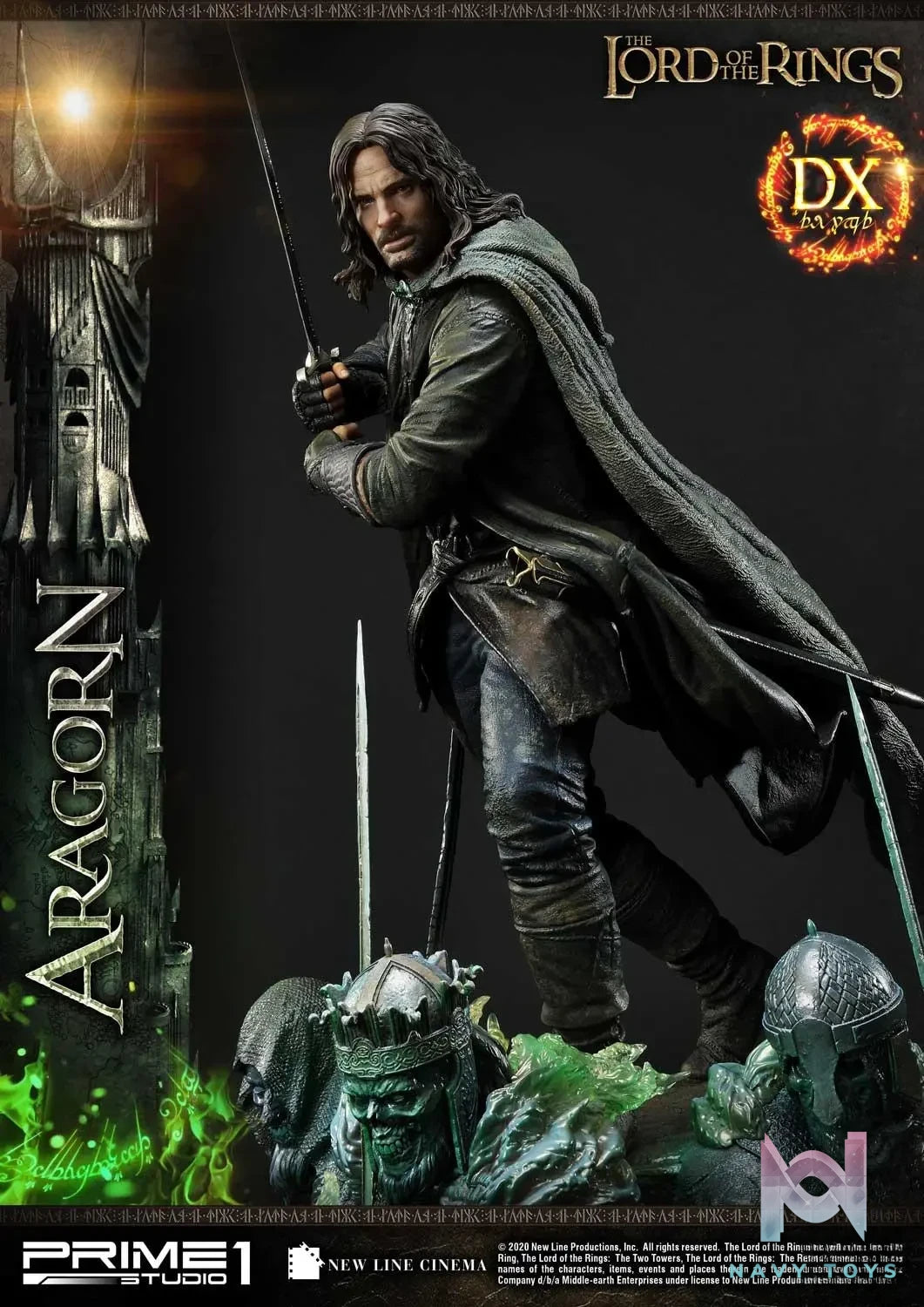 Prime 1 Studio – Premium Masterline The Lord of the Rings: The Return of the King (Film) Aragorn PMLOTR-03 PMLOTR-03DX (Licensed)