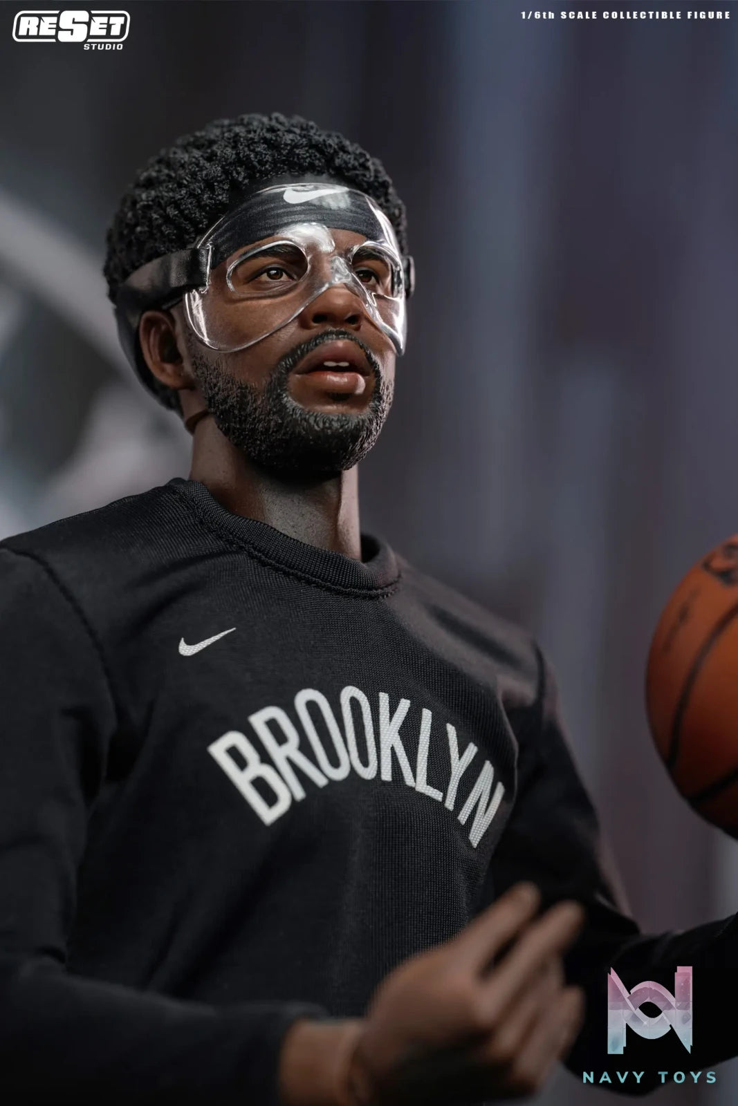 Reset Studio – NBA Nets Masked Kyrie Irving 1/6 Collectible Action Figure