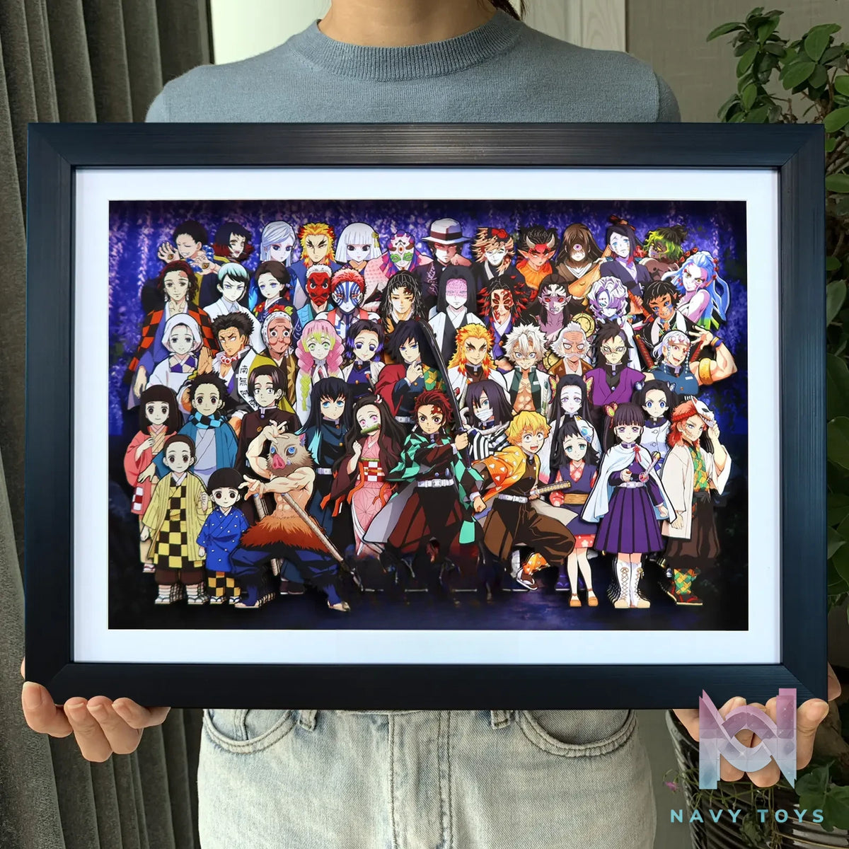 KALA HOME Studio – Demon Slayer Multiple Characters #19 3D Decorative Painting Demon Slayer
