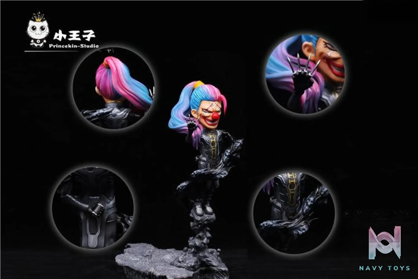 Princekin Studio – One Piece Buggy cosplay Ebony Maw