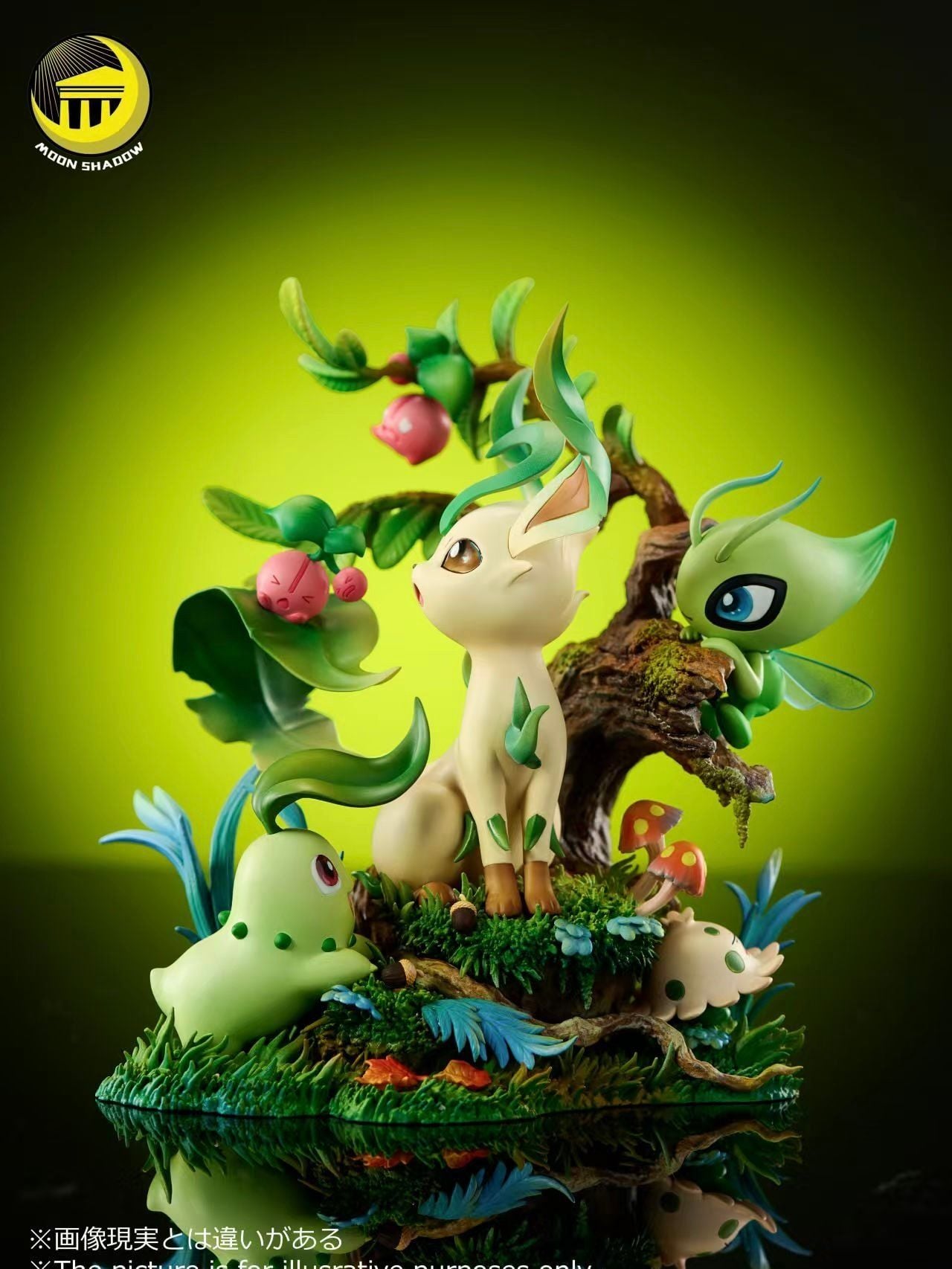 Leafeon Group - Pokemon - Moon Shadow Studio resin statue Moon Shadow Studio anime figure