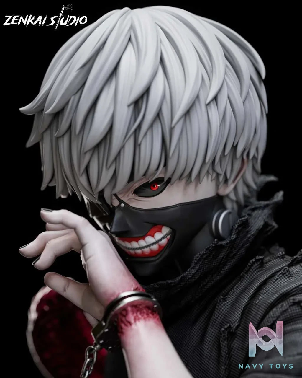 Zenkai Studio – Tokyo Ghoul Ken Kaneki 1/1 Bust