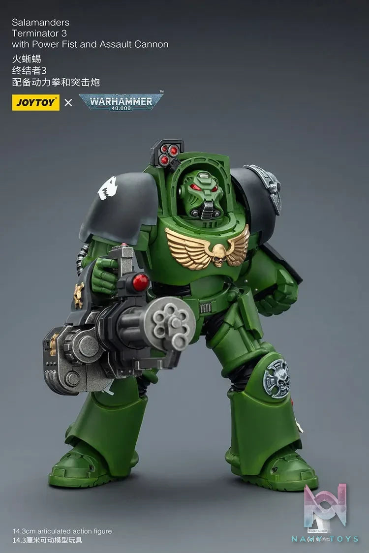 JOYTOY – Salamanders Terminator 1 X 2 X 3 JT032199 JT03226 JT03233 (Licensed)