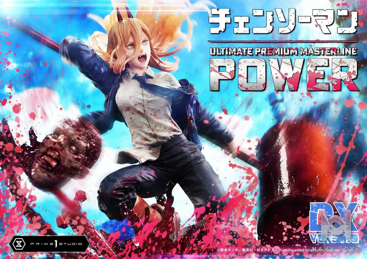 Prime 1 Studio – Ultimate Premium Masterline CHAINSAW MAN POWER UPMCSM-02 UPMCSM-02DX UPMCSM-02DXS (Licensed)