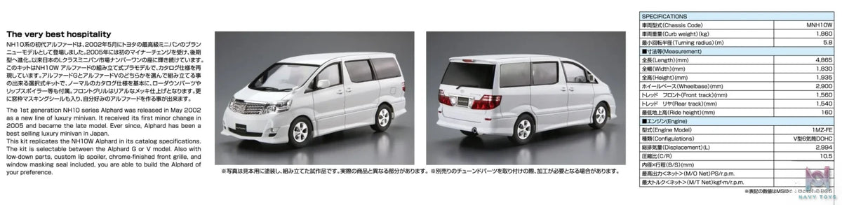 AOSHIMA – 1/24 Scale Car Model #13 (Licensed)