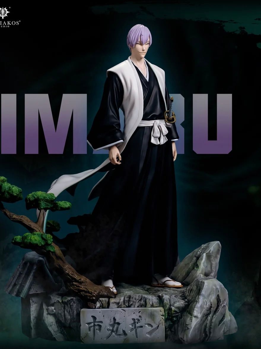Ichimaru Gin - Bleach - Zodiakos Studio resin statue zodiakos studio anime figure