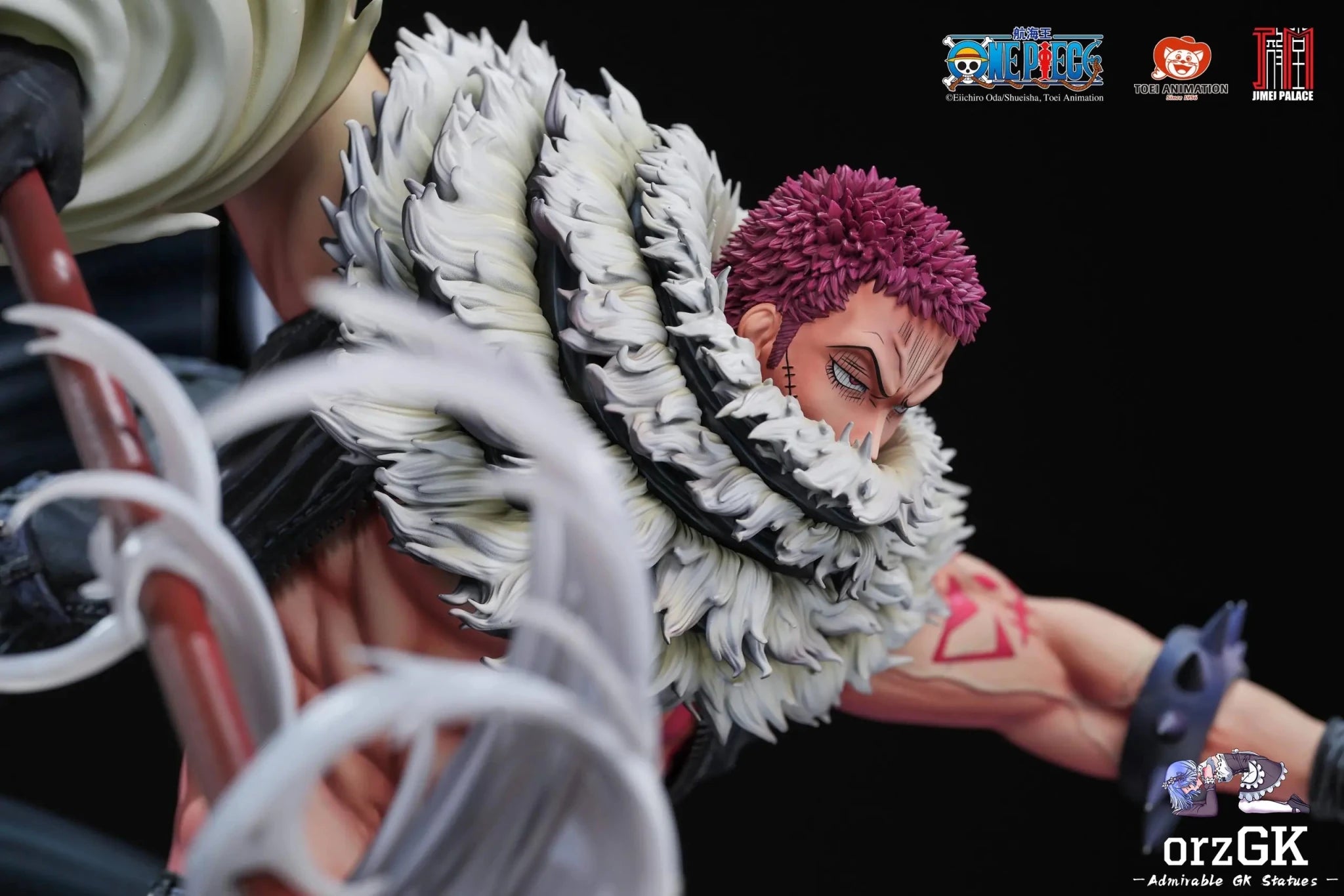 JIMEI PALACE Studio - One Piece Katakuri (Licensed) resin statue Navy Toys anime figure