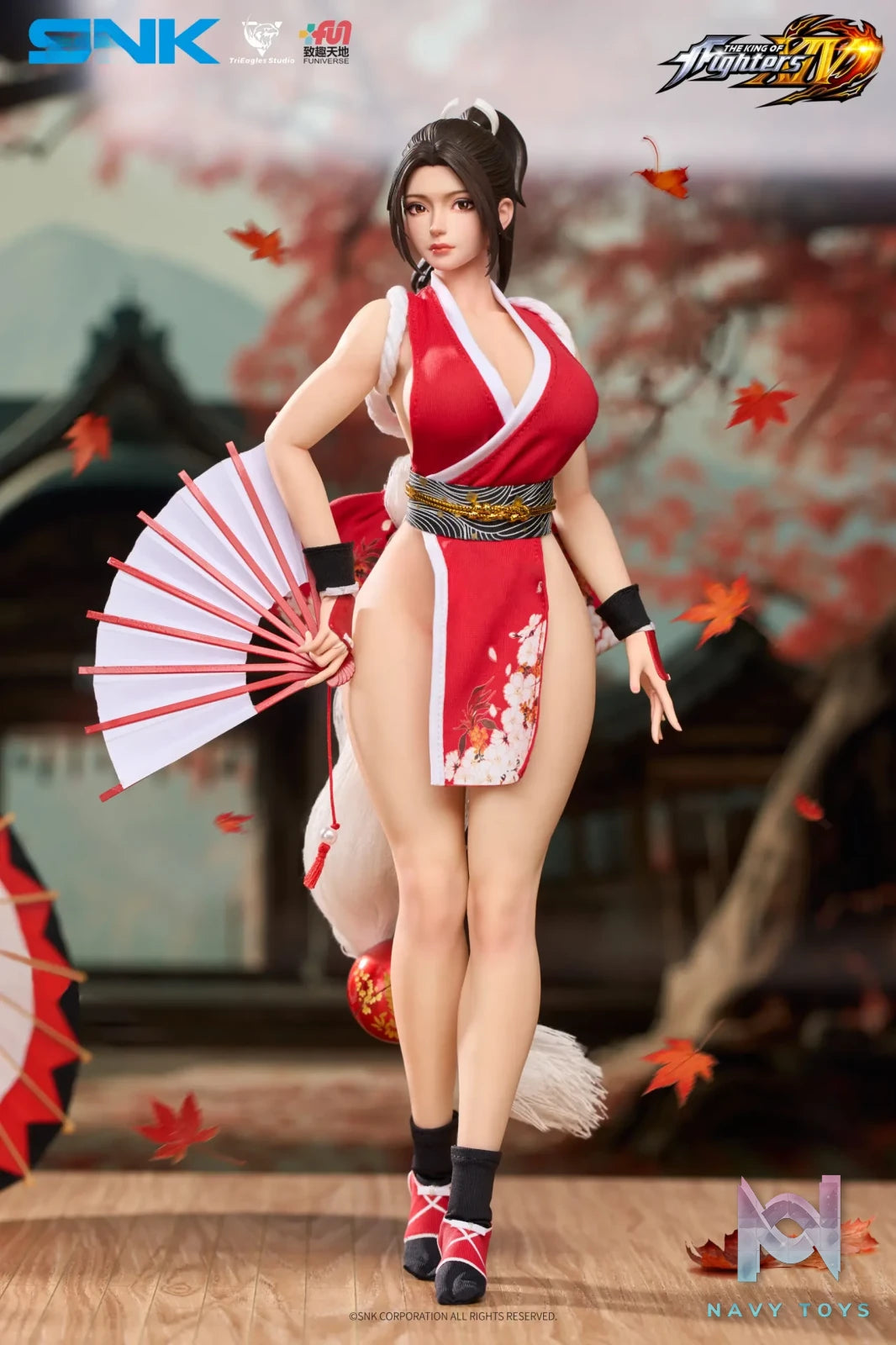TriEagles Studio – The King of Fighters XIV Mai Shiranui 1/6 Scale Collectible Action Figure (Licensed)