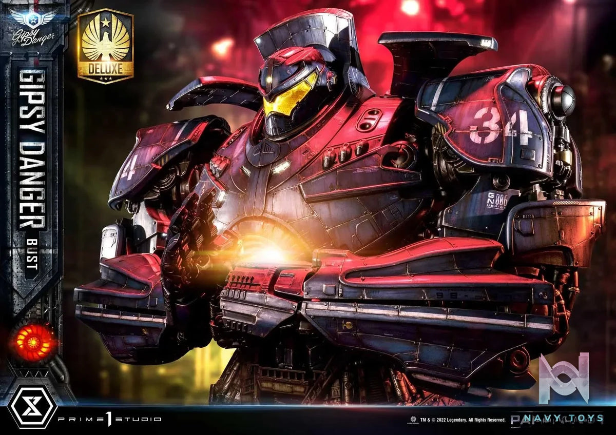 Prime 1 Studio – Life Size Bust Pacific Rim Gipsy Danger LSPACRIM-01 LSPACRIM-01DX (Licensed)