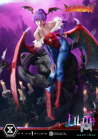 Prime 1 Studio – Real Elite Masterline Darkstalkers Lilith REMDKS-02 REMDKS-02S (Licensed)