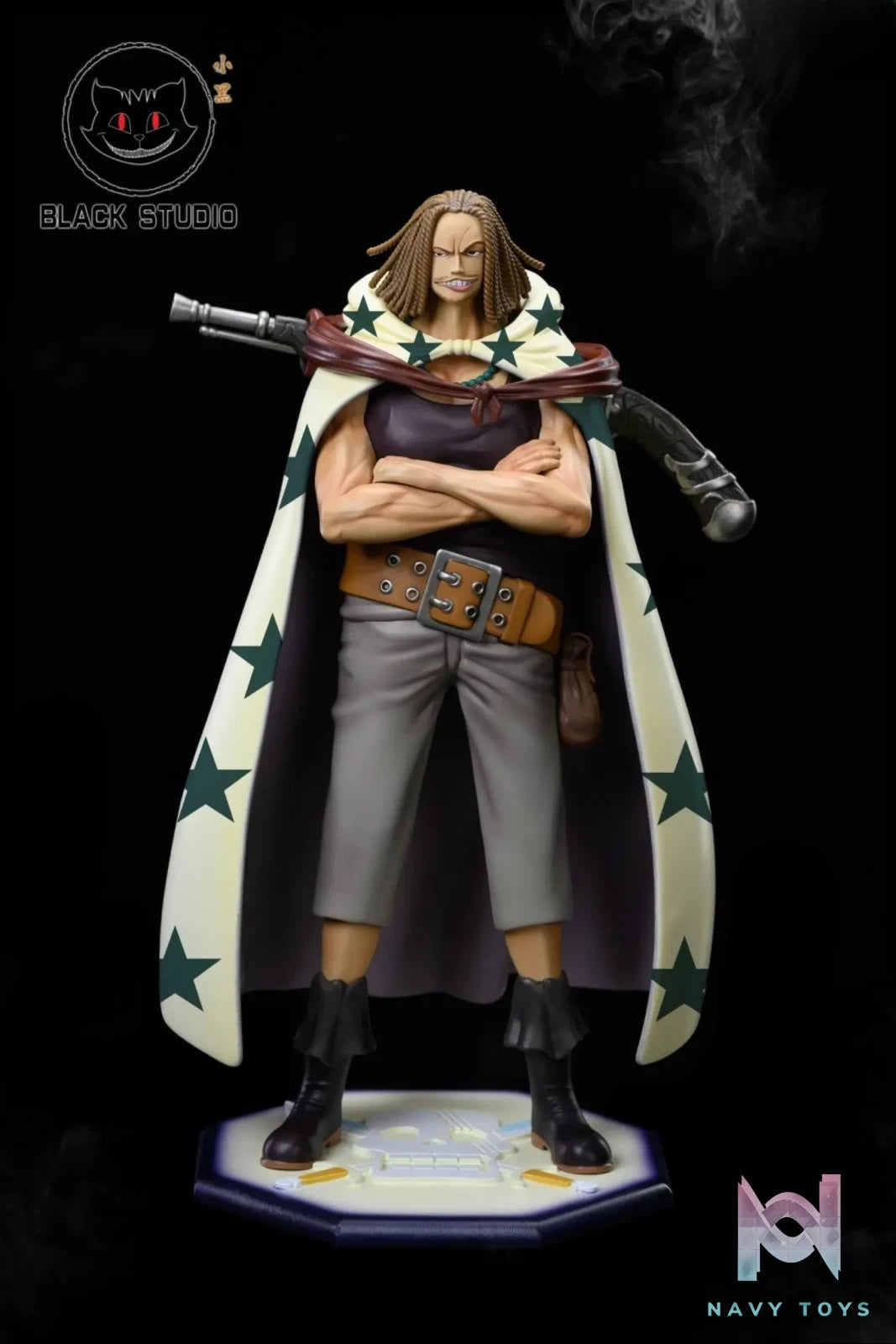 Black Studio – One Piece Red Hair Pirates Yasopp And Rockstar
