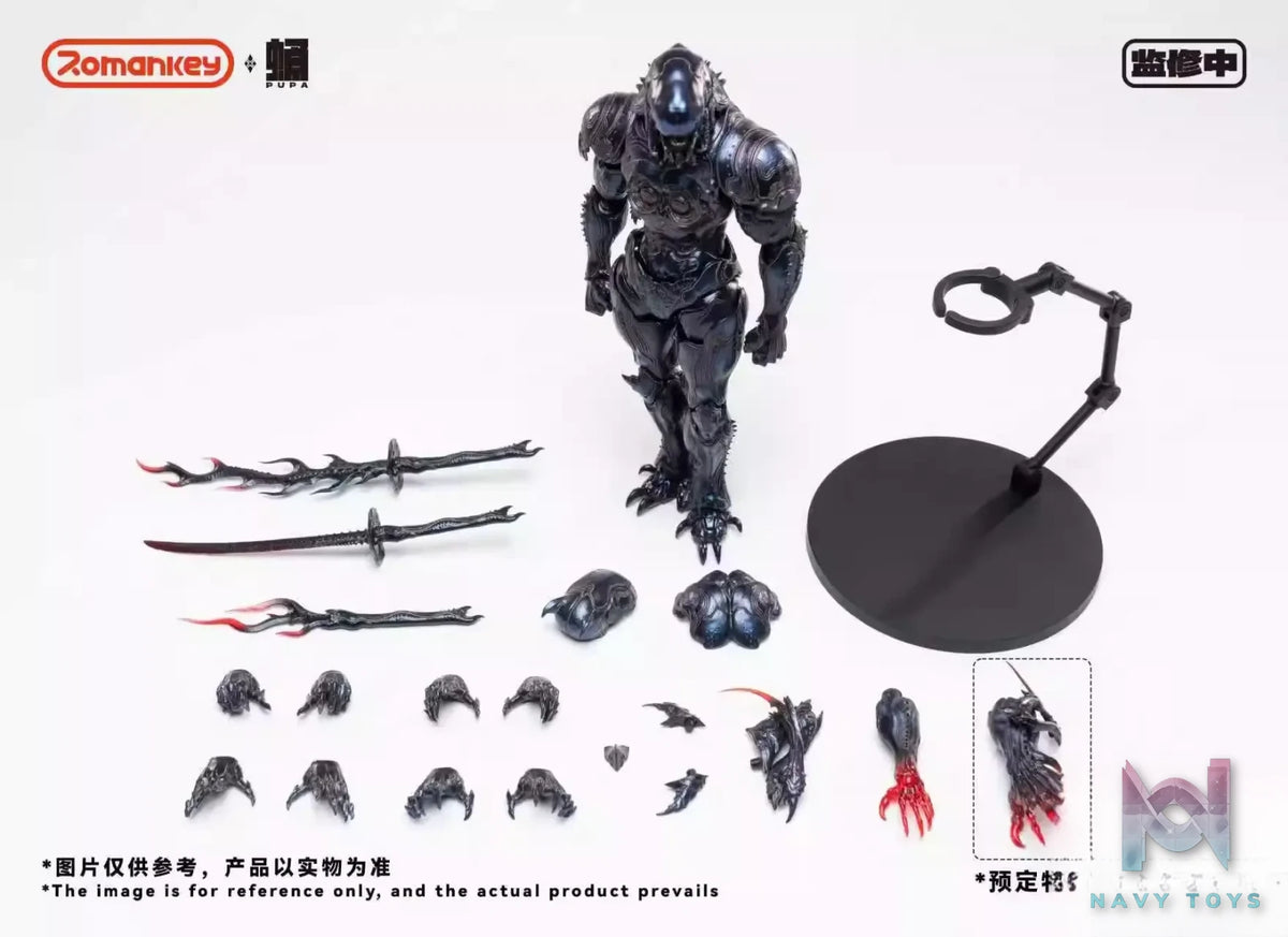 Romankey Studio – Original Pupae Series First Release PP001 Ghost Ant 1/12 Action Figure (Licensed)