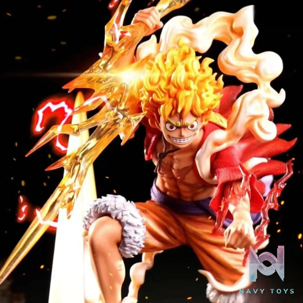 MJ Studio – One Piece Lightning explosion Nika Luffy