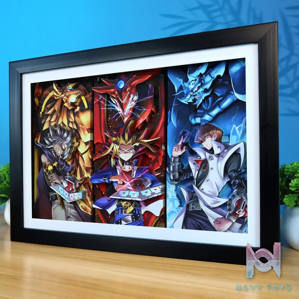 KALA HOME Studio – Yu-Gi-Oh! Multiple Characters #02 3D Decorative Painting Yu-Gi-Oh!