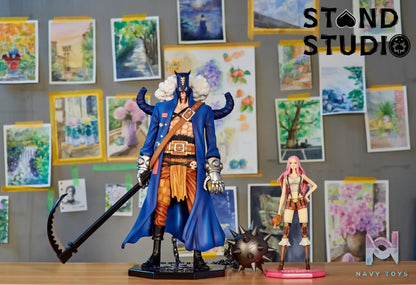 Stand Studio – One Piece Seven Warlords of the Sea #4 KING OF LIZARDS Hanafuda