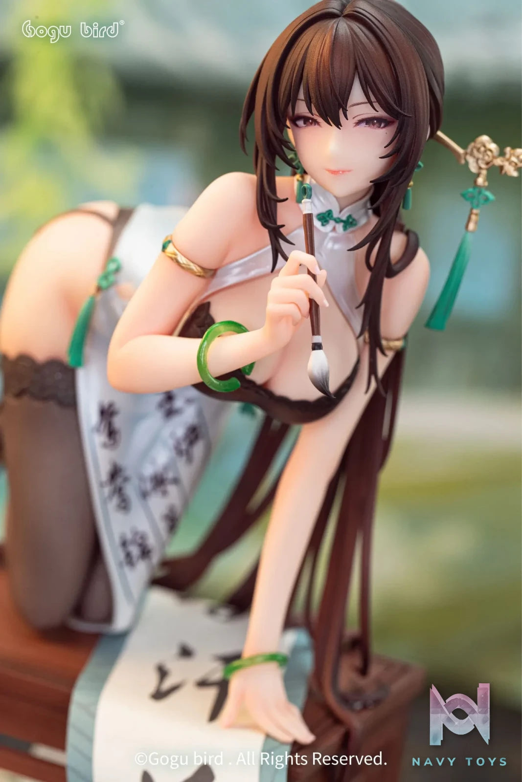 Gogu Bird – Calligraphy Maiden – Mo Wanqing 1/6 Figure (Licensed)
