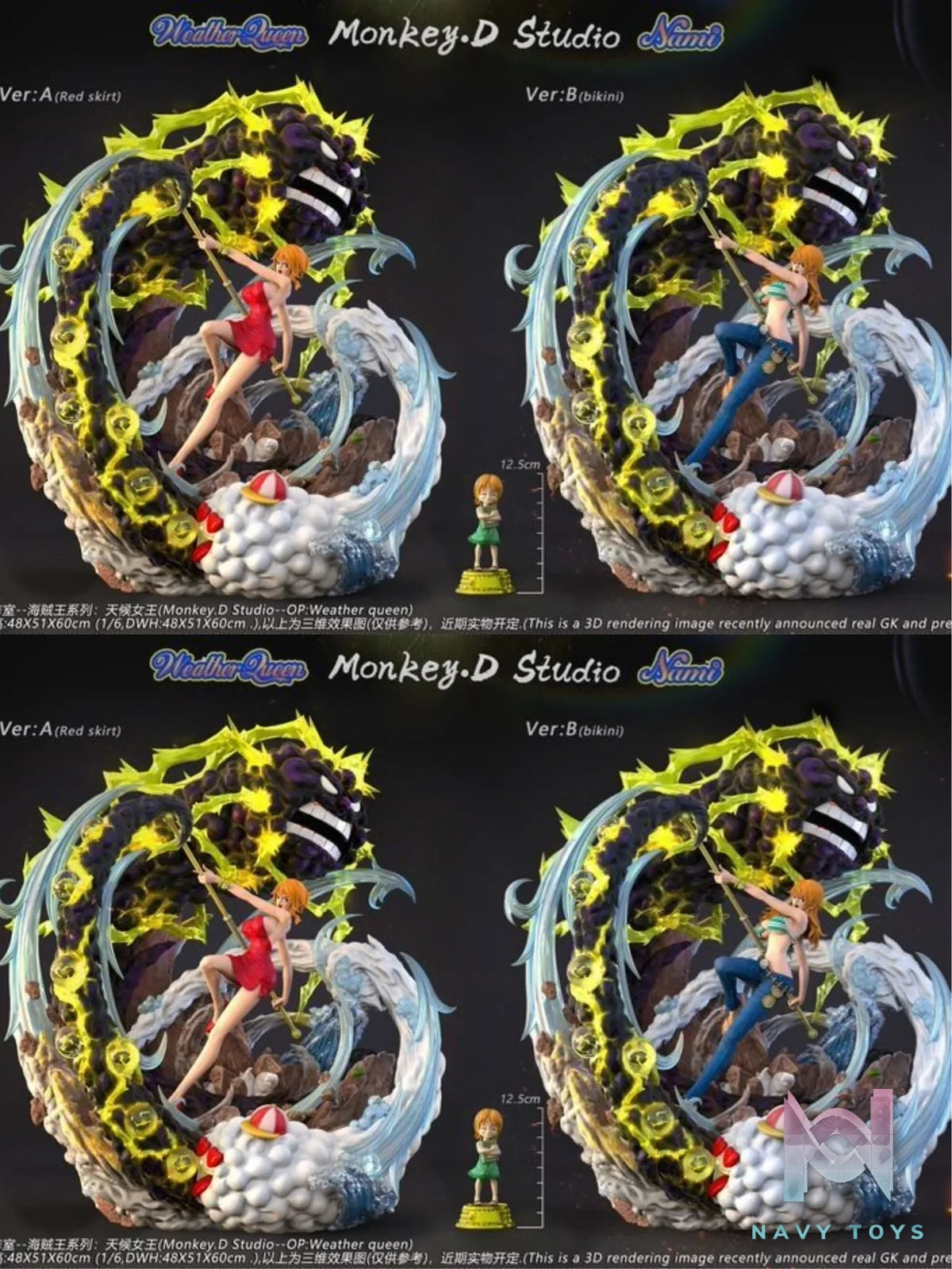 Nami - One Piece - Monkey D. Studio resin statue monkey d studio anime figure