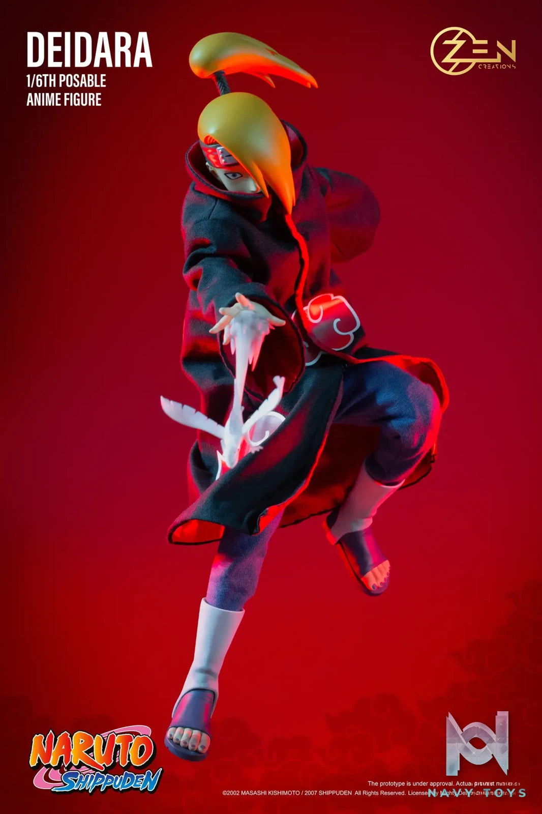 Zen Creations Studio – Naruto 1/6 Posable Anime Figure (PAF) Deidara