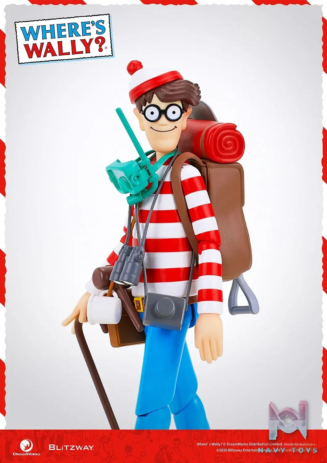 Where's Wally? 1/12 Scale Action Figure… – BLITZWAY | Navy Toys