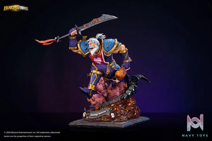 HEX Collectibles & BLIZZARD ENTERTAINMENT – Hearthstone Leeroy Jenkins Statue (Licensed)