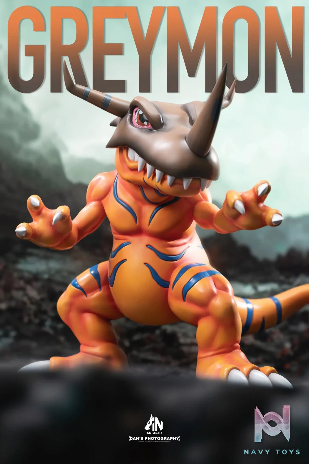AN Studio – Digimon Brave Heart Greymon
