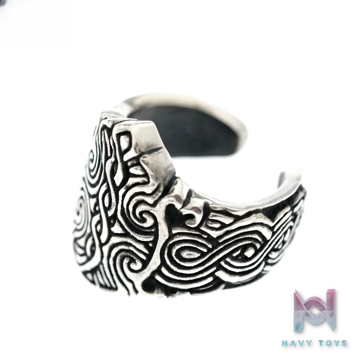Raven Studio (silver jewelry) – Original Design Viking Style Men’s Ring Original