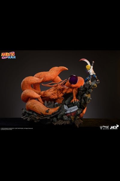 Hex Collectibles - Minato vs Kurama resin statue Hex collectibles anime figure