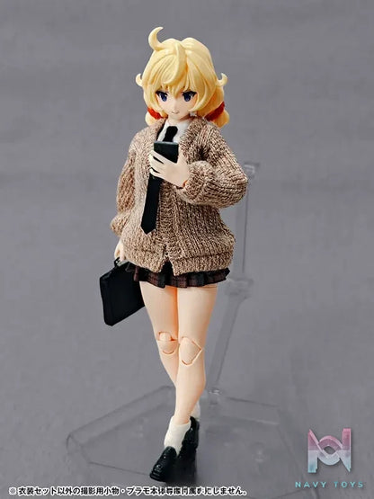 Alphamax – School Life Series Active Coordinate Ver. X Classical Coordinate Ver. X Loose Coordinate Ver. (DOLL ACCESSORY) (Licensed)