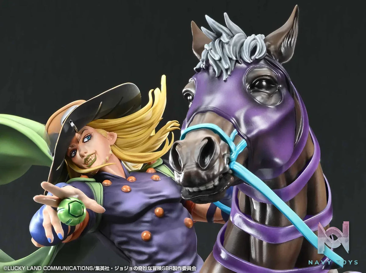 MEDICOS-E – Chozo Art Collection Anime “Steel Ball Run JoJo’s Bizarre Adventure” Gyro Zeppeli X Valkyrie (Licensed)
