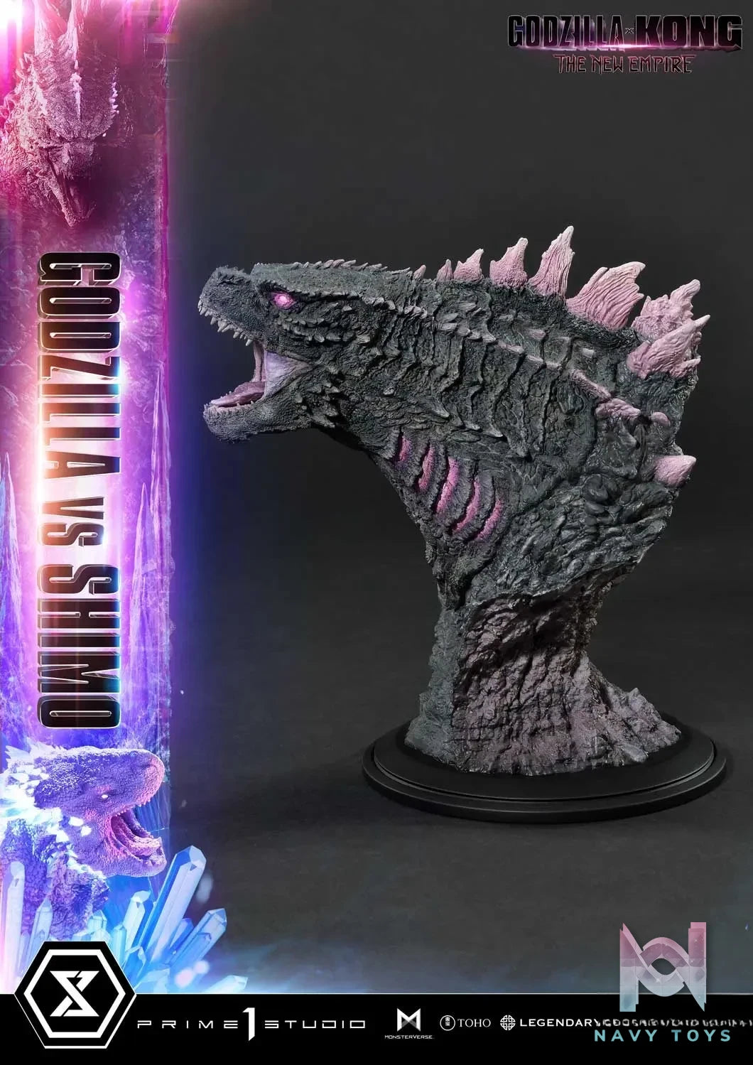 Prime 1 Studio – Godzilla x Kong: The New Empire Godzilla vs Shimo UDMGXK-01 UDMGXK-01S (Licensed)