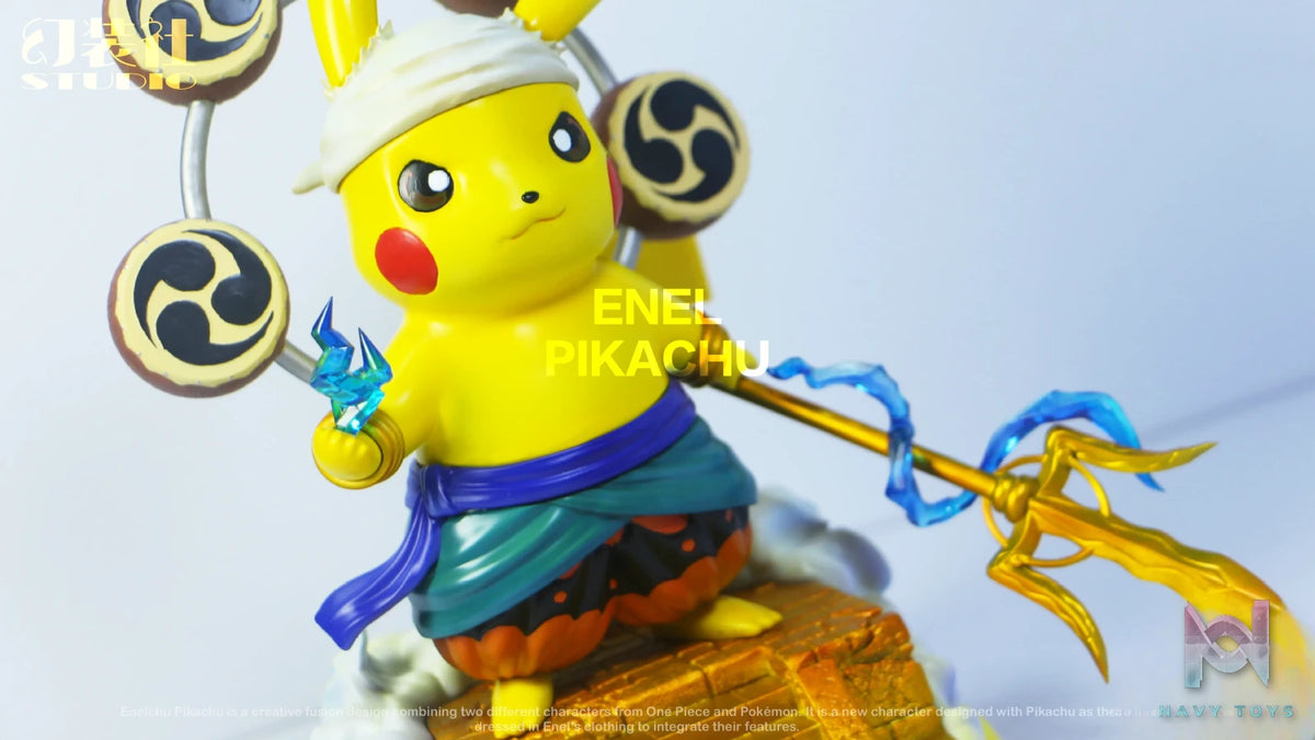 Huan Zhuang She Studio – Pikachu Cosplay One Piece Enel Pokémon