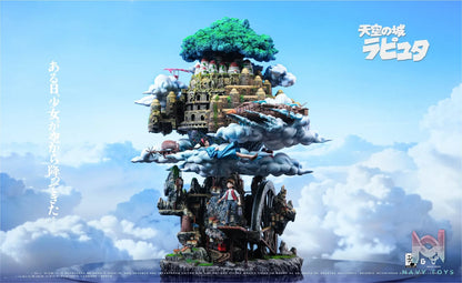 White Deer Studio X Black Ant Studio – Pazu X Sheeta Castle in the Sky