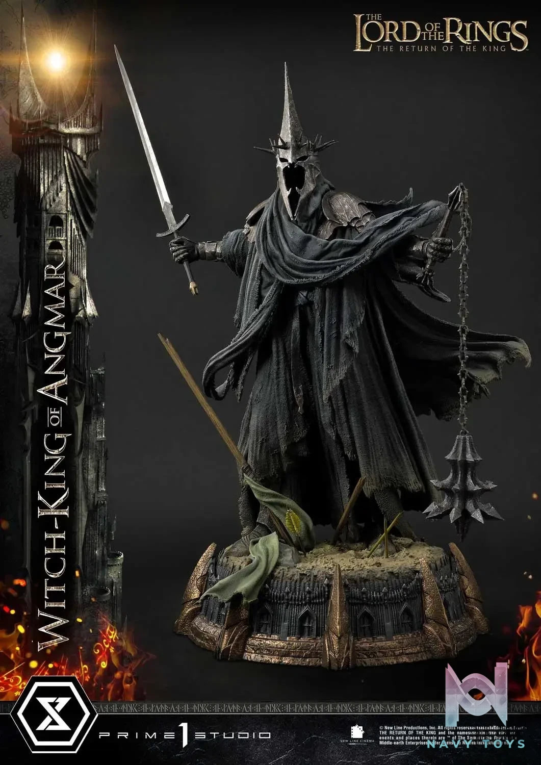 Prime 1 Studio – Premium Masterline The Lord of the Rings: The Return of the King (Film) Witch-King of Angmar PMLOTR-10 PMLOTR-10UT (Licensed)
