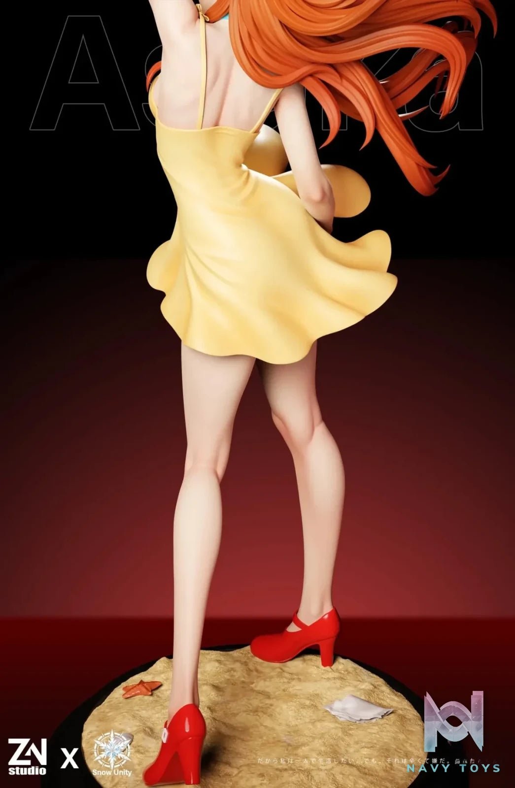 Soryu Asuka Langley Neon Genesis - Evangelion - Snow Unity Studio X ZN Studio resin statue Navy Toys anime figure
