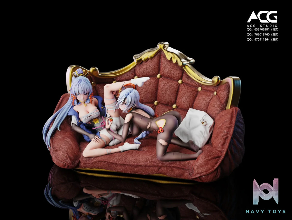 ACG Studio – Genshin impact Lying Series Shenhe & Kamisato Ayaka