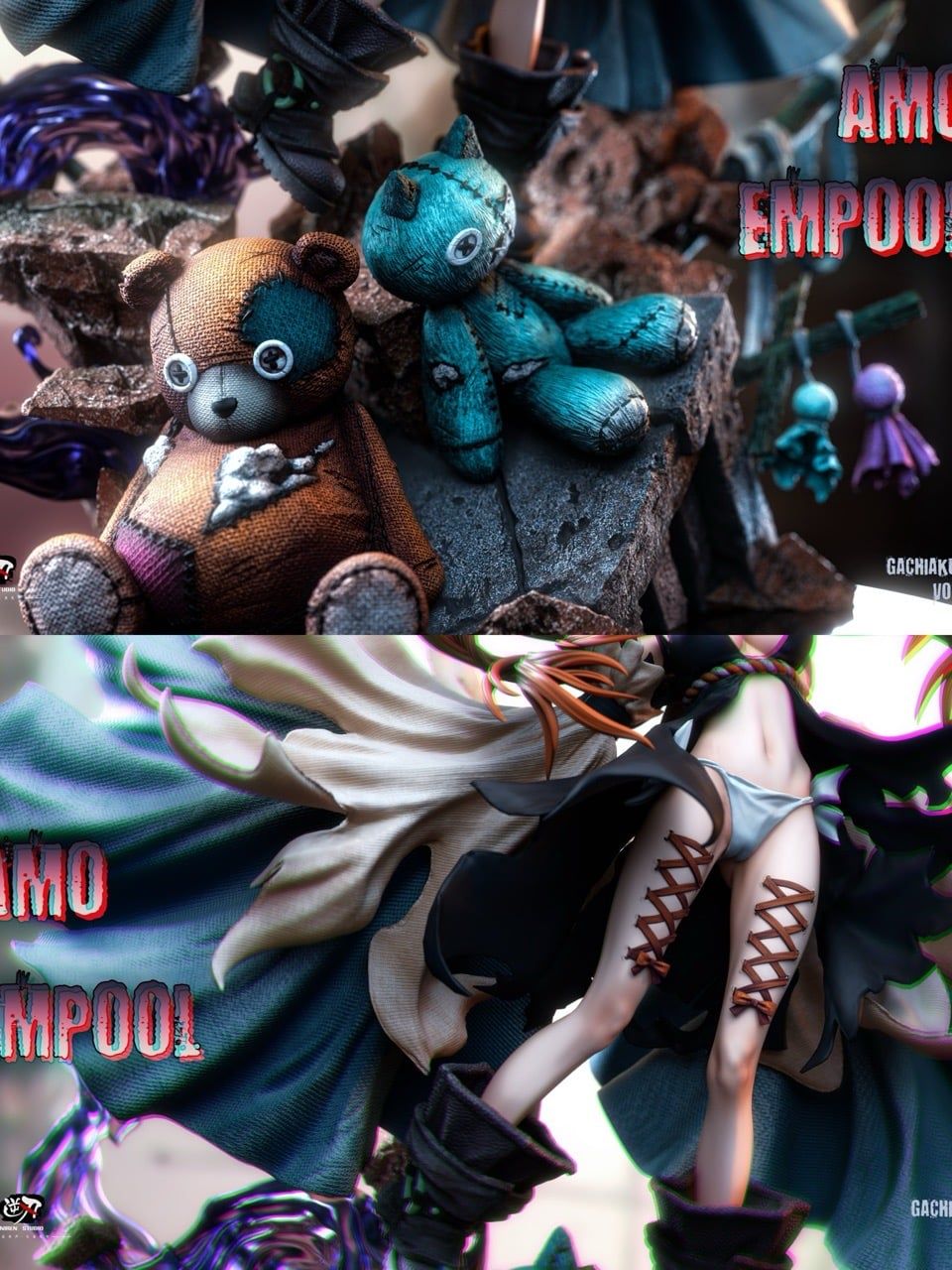 Amo Empool - Gachiakuta - Niren Studio resin statue Niren Studion anime figure