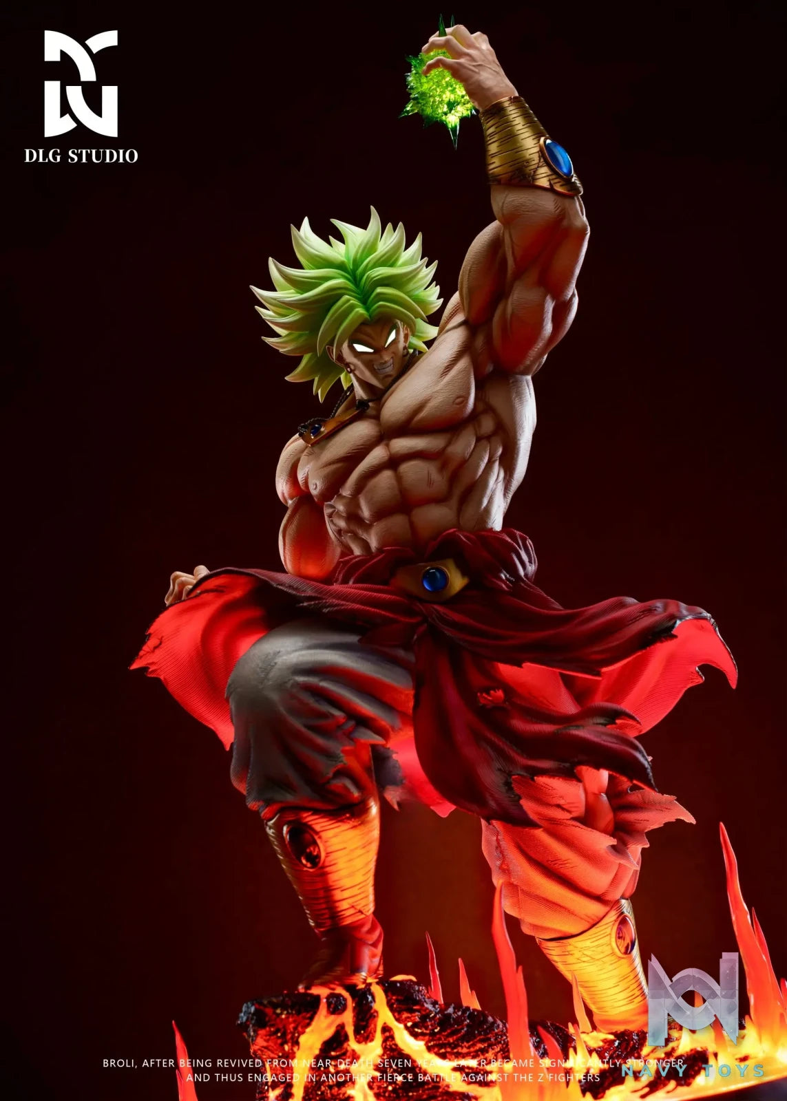 DLG Studio – Broly Single Character Museum Statue Series Dragon Ball